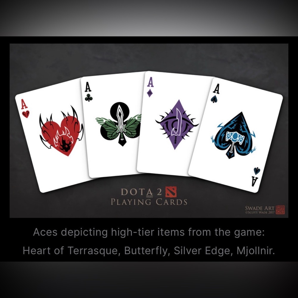 Dota 2 Playing Cards 2018